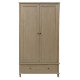 Bibury Smoked Oak Double Wardrobe - The Cotswold Company - thumbnail 5