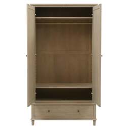 Bibury Smoked Oak Double Wardrobe - The Cotswold Company - thumbnail 6