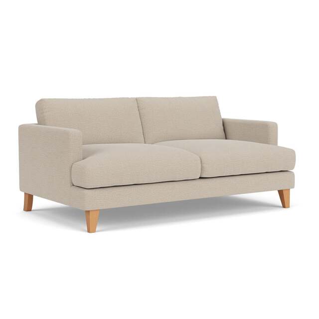 3 Seater Sofa - Natural - Rustic weave - Jackson - The Cotswold Company - image 1