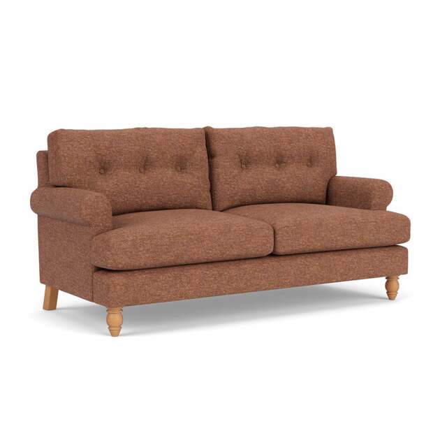 3 Seater Sofa - Brick Marl - Aquaclean Oxford - Talbot - The Cotswold Company - image 1
