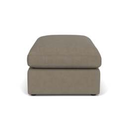 Foot Stool - Mid Grey - House Linen Mix - Clarke Large - The Cotswold Company - thumbnail 3