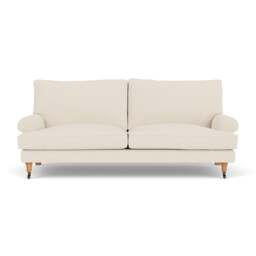 3 Seater Sofa - Cream - House Weave - Stewart - The Cotswold Company - thumbnail 2