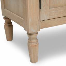Camille Limewash Oak 3 Door Sideboard - The Cotswold Company - thumbnail 6