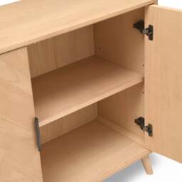 Harnhill Pale Ash Small Sideboard - The Cotswold Company - thumbnail 6