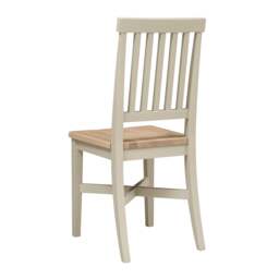 Wooden Seat Dining Chair - Chester Limestone - The Cotswold Company - thumbnail 5