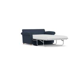 Sofa Bed Large 2 Seater - Indigo - Luxury Italian Linen - Hurley - The Cotswold Company - thumbnail 1