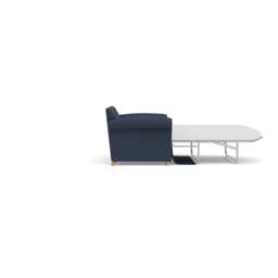 Sofa Bed Large 2 Seater - Indigo - Luxury Italian Linen - Hurley - The Cotswold Company - thumbnail 3