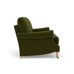 Large 2 Seater Sofa - Forest Green - Matt Velvet - Taylor High Back - The Cotswold Company - thumbnail 3