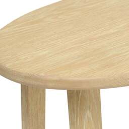 Berkeley Nordic Oak Berkeley Nordic Oval Side Table - The Cotswold Company - thumbnail 5