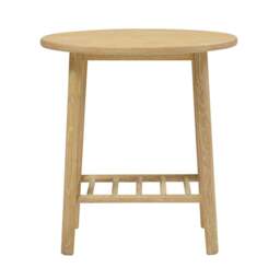 Berkeley Nordic Oak Berkeley Nordic Oval Side Table - The Cotswold Company - thumbnail 2