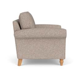 Armchair - Natural Mix - Textured Weave - Hurley - The Cotswold Company - thumbnail 3