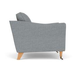 Armchair - Navy - Herringbone Weave - Robinson - The Cotswold Company - thumbnail 3