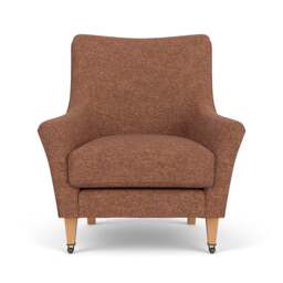 Armchair - Brick Marl - Aquaclean Oxford - Martha - The Cotswold Company - thumbnail 2