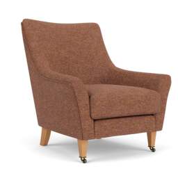 Armchair - Brick Marl - Aquaclean Oxford - Martha - The Cotswold Company - thumbnail 1