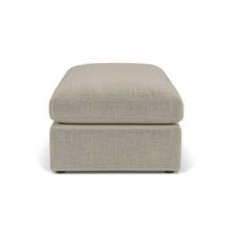 Foot Stool - Natural - Eco Chenille - Clarke Large - The Cotswold Company - thumbnail 3