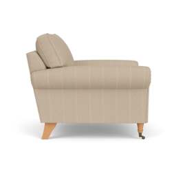 Armchair - Natural - Compton Stripe - Osbourne - The Cotswold Company - thumbnail 3