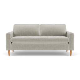 3 Seater Sofa - Grey Mist - Eco Chenille - Saxon - The Cotswold Company - thumbnail 2