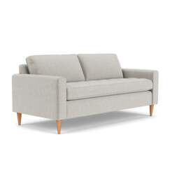 3 Seater Sofa - Grey Mist - Eco Chenille - Saxon - The Cotswold Company - thumbnail 1