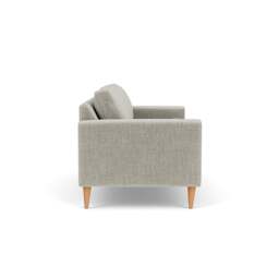 3 Seater Sofa - Grey Mist - Eco Chenille - Saxon - The Cotswold Company - thumbnail 3