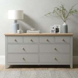 8 Drawer Chest - Chester Dove Grey - The Cotswold Company - thumbnail 2