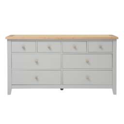 8 Drawer Chest - Chester Dove Grey - The Cotswold Company - thumbnail 4