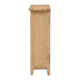 Inglesham Whitewash Oak Small Bookcase - The Cotswold Company - thumbnail 3