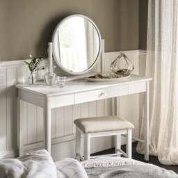 Berkeley White Oak Dressing Table - The Cotswold Company