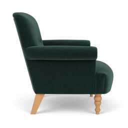 Armchair - Lake - Matt Velvet - Harriet - The Cotswold Company - thumbnail 3