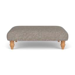 Foot Stool - Shoreline Mix - Textured Weave - Clara - The Cotswold Company - thumbnail 2