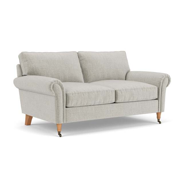 Large 2 Seater Sofa - Grey Mist - Eco Chenille - Osbourne - The Cotswold Company - image 1