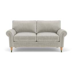 Large 2 Seater Sofa - Grey Mist - Eco Chenille - Osbourne - The Cotswold Company - thumbnail 2