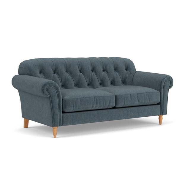3 Seater Sofa - Teal - Eco Chenille - Chapman - The Cotswold Company - image 1