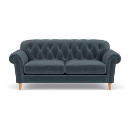 3 Seater Sofa - Teal - Eco Chenille - Chapman - The Cotswold Company - thumbnail 2