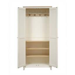 2 Door Hallway Cupboard - Chester Classic Cream - The Cotswold Company - thumbnail 6
