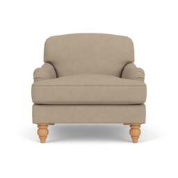 Armchair - Natural - House Linen Mix - Ashbee - The Cotswold Company - thumbnail 2