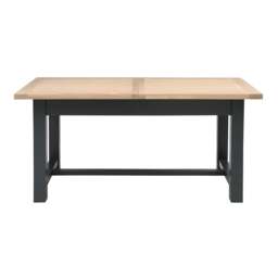 6-10 Seater Extending Dining Table - Chester Charcoal - The Cotswold Company - thumbnail 2
