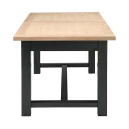 6-10 Seater Extending Dining Table - Chester Charcoal - The Cotswold Company - thumbnail 5