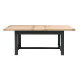 6-10 Seater Extending Dining Table - Chester Charcoal - The Cotswold Company - thumbnail 3