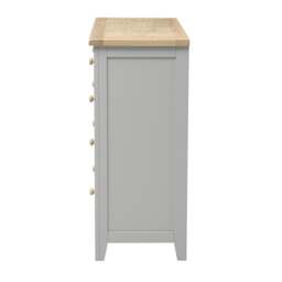 5 Drawer Chest - Chester Dove Grey - The Cotswold Company - thumbnail 6