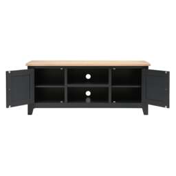 Large TV Stand up to 60 - Chester Charcoal - The Cotswold Company - thumbnail 5