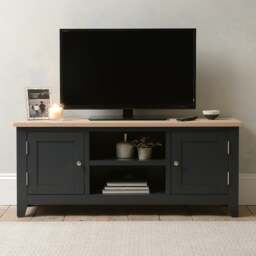 Large TV Stand up to 60 - Chester Charcoal - The Cotswold Company