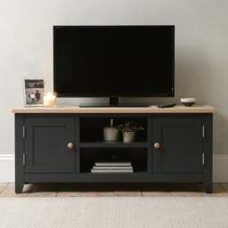 Large TV Stand up to 60 - Chester Charcoal - The Cotswold Company - thumbnail 2