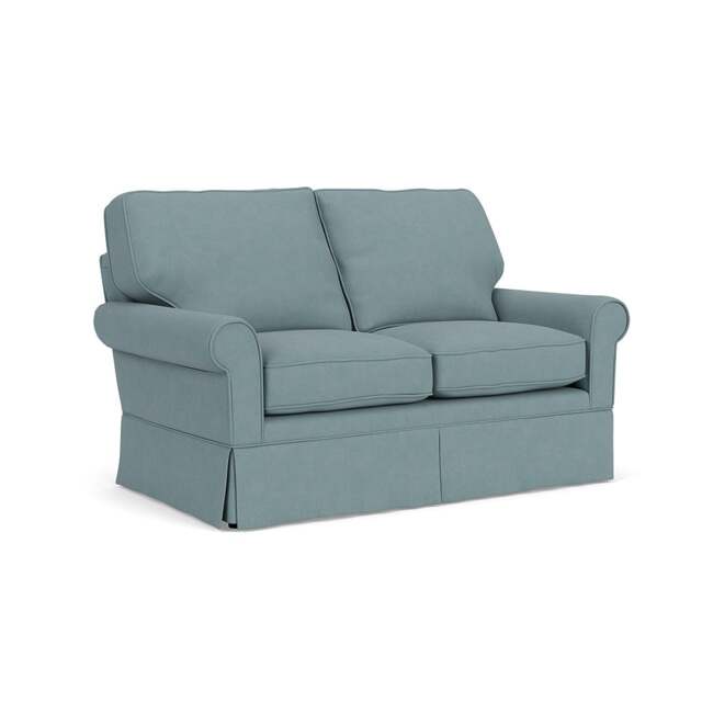 Large 2 Seater Sofa - Sky blue - House Linen Mix - Dawson - The Cotswold Company - image 1