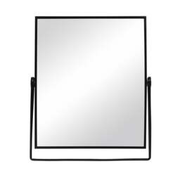 Fine Black Metal Dressing Table Mirror - Home Accessories - The Cotswold Company - thumbnail 3