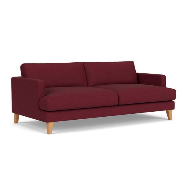 4 Seater Sofa - Rosehip - House linen mix - Jackson - The Cotswold Company - image 1