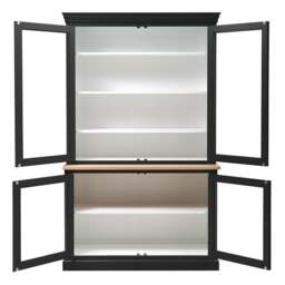 Large Glazed Dresser - Chester Charcoal - The Cotswold Company - thumbnail 5