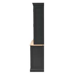 Large Glazed Dresser - Chester Charcoal - The Cotswold Company - thumbnail 6