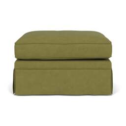 Foot Stool - Apple - House Linen Mix - Dawson Small - The Cotswold Company - thumbnail 2