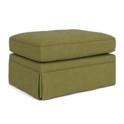 Foot Stool - Apple - House Linen Mix - Dawson Small - The Cotswold Company