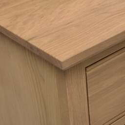 Elkstone Mellow Oak 4 Drawer Chest - The Cotswold Company - thumbnail 5